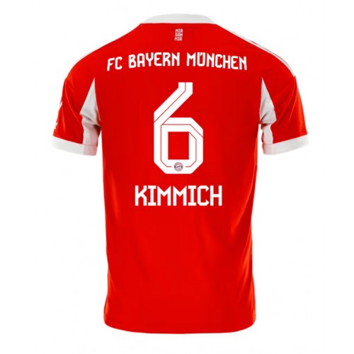 Fotbalové Dres Bayern Munich Joshua Kimmich #6 Domácí 2025-26 Krátký Rukáv